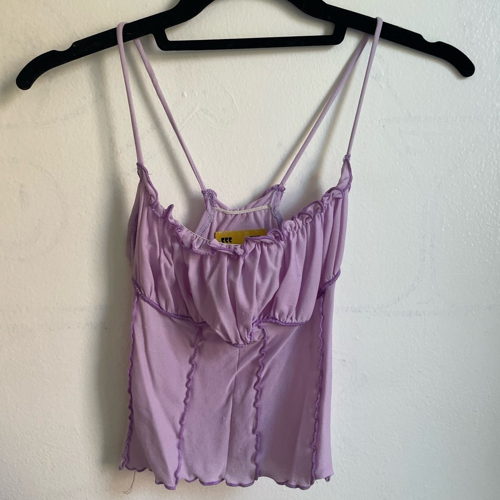 Purple UNIF tank top
